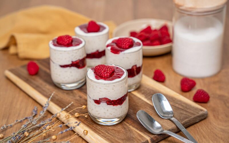 recette-riz-au-lait-framboise-agrilait