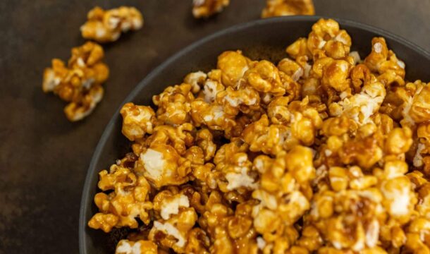 pop corn caramel